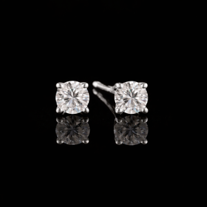 עגילי יהלומים 0.40 נקודות - bjwde000032