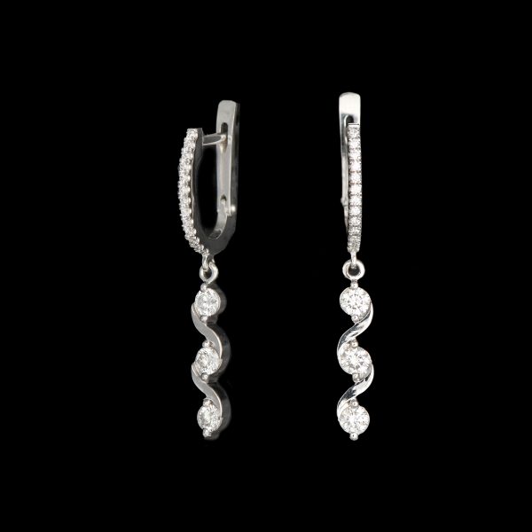 עגילי יהלומים לאישה bjwde000055