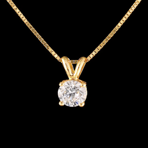 שרשרת יהלום 1.00 קראט מעבדה bjdlp0017 - תעודת IGI