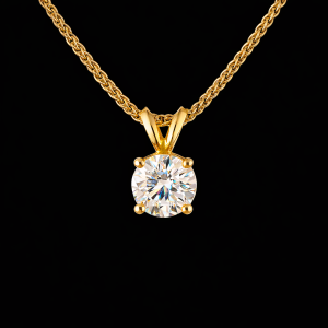 שרשרת יהלום מעבדה 1.00 קראט bjdlp0018 - תעודת IGL