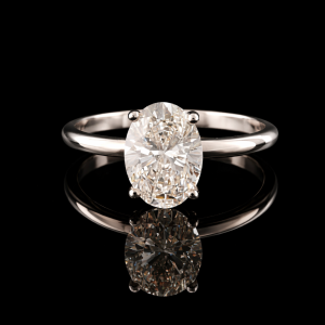 טבעת אירוסין יהלום 2.00 קראט מעבדה bjdlp0038 - תעודת IGL