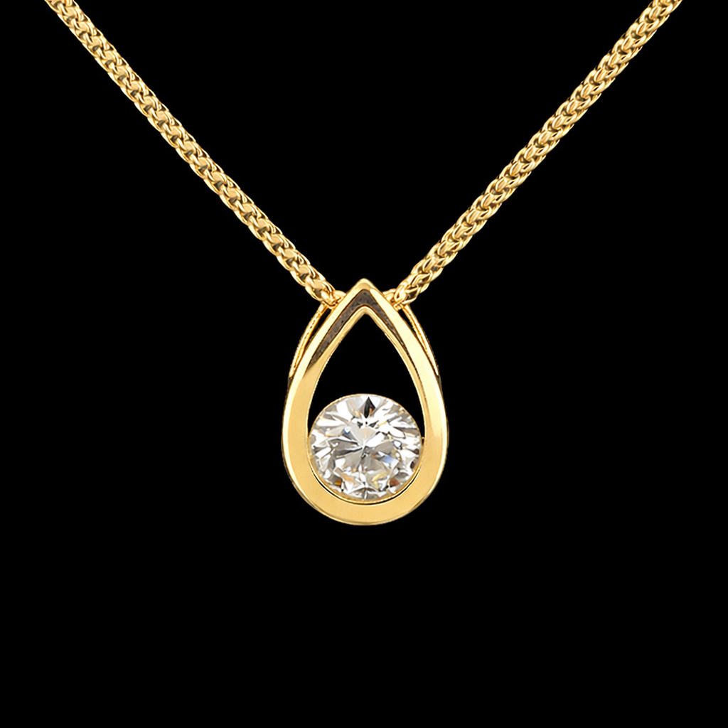 שרשרת יהלום מעבדה 0.50 נקודות bjdlp00054