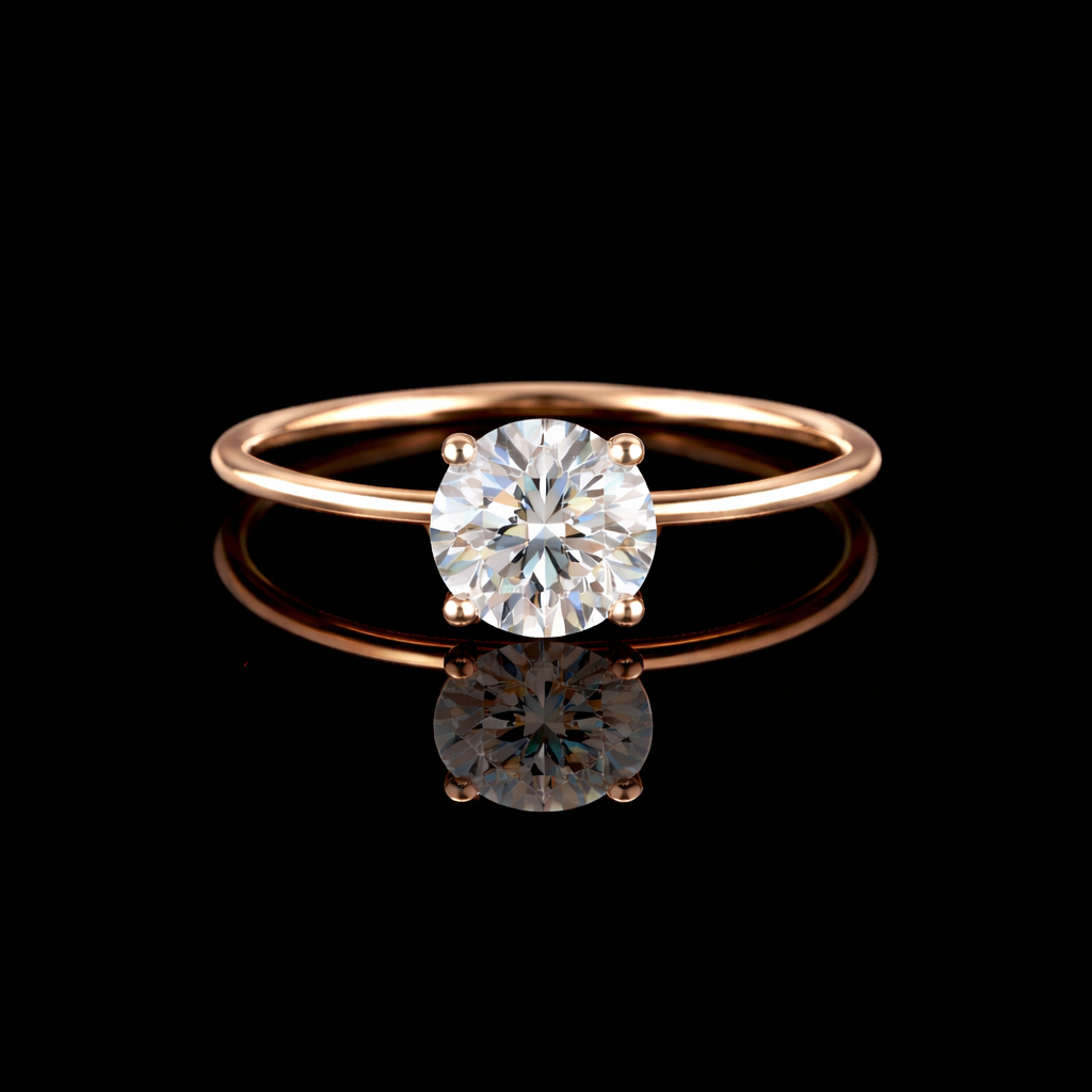 טבעת אירוסין יהלום מעבדה 1.50 קראט bjdlp0065