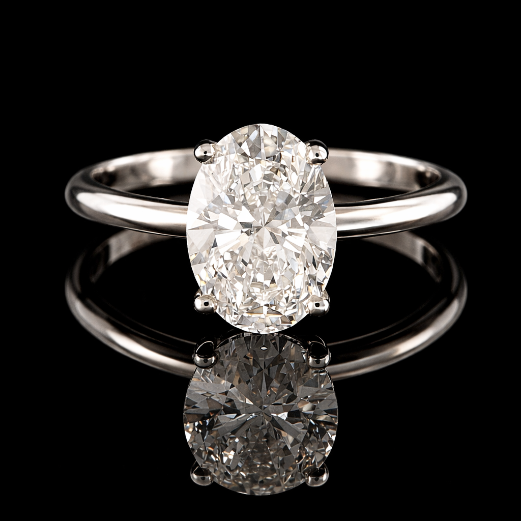 טבעת אירוסין יהלום 3.00 קראט מעבדה bjdlp0079