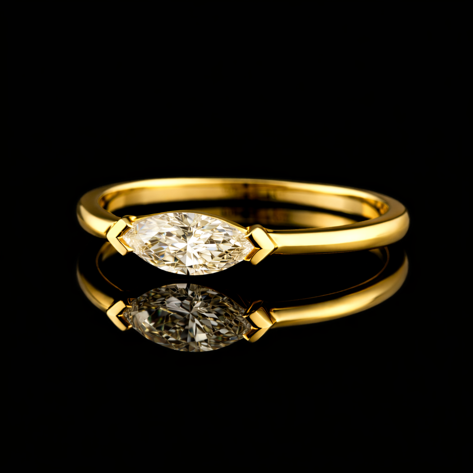 טבעת יהלום 0.50 נקודות מעבדה - bjdlp0097