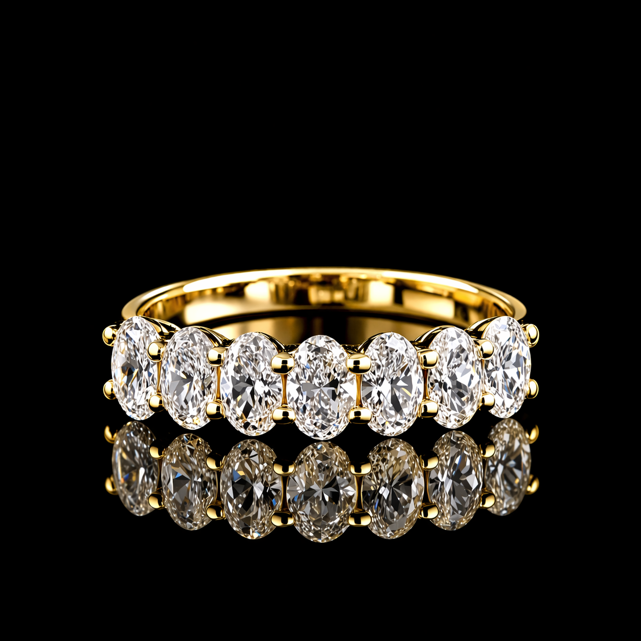 טבעת יהלומי מעבדה - bjwdr0099