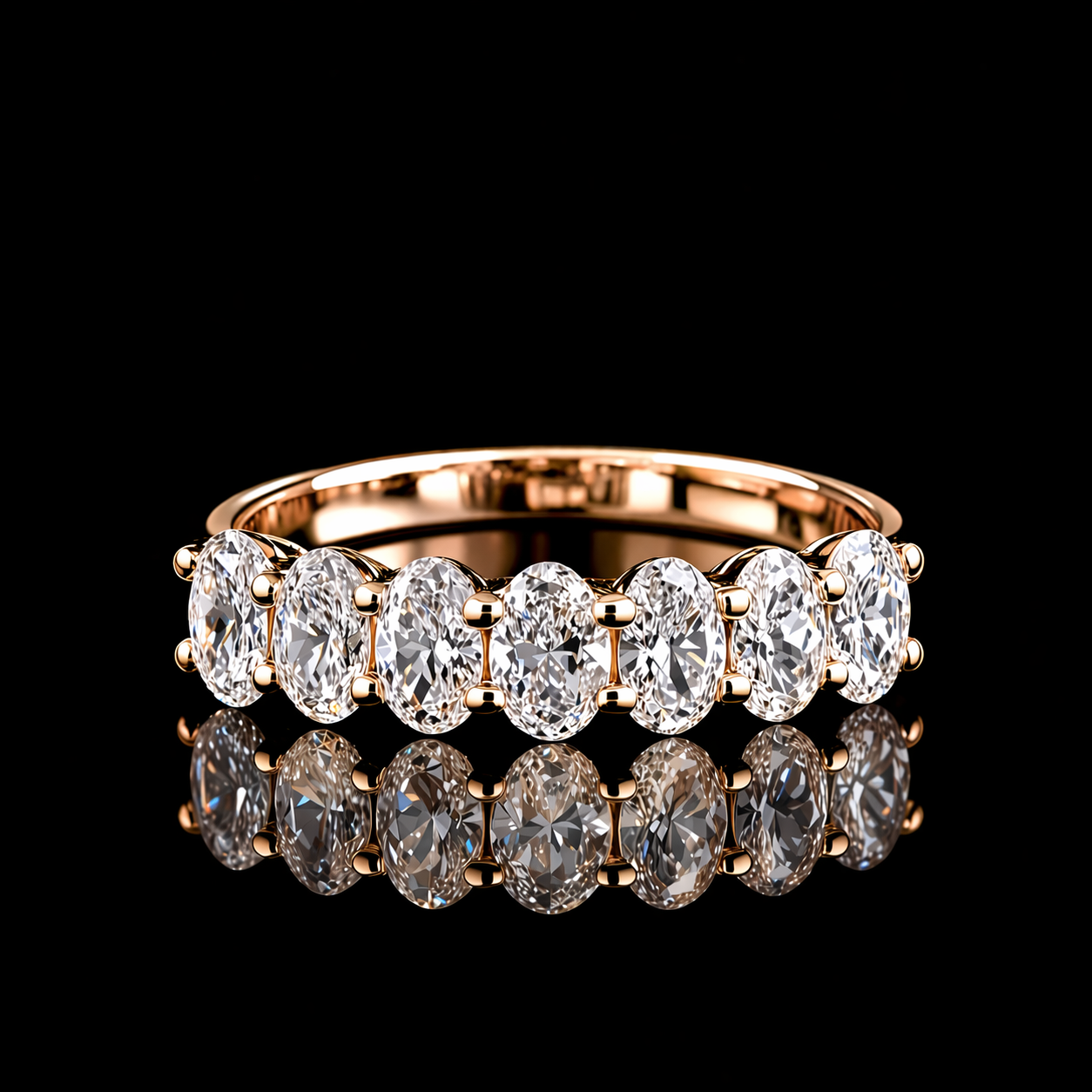 טבעת יהלומי מעבדה - bjwdr0099