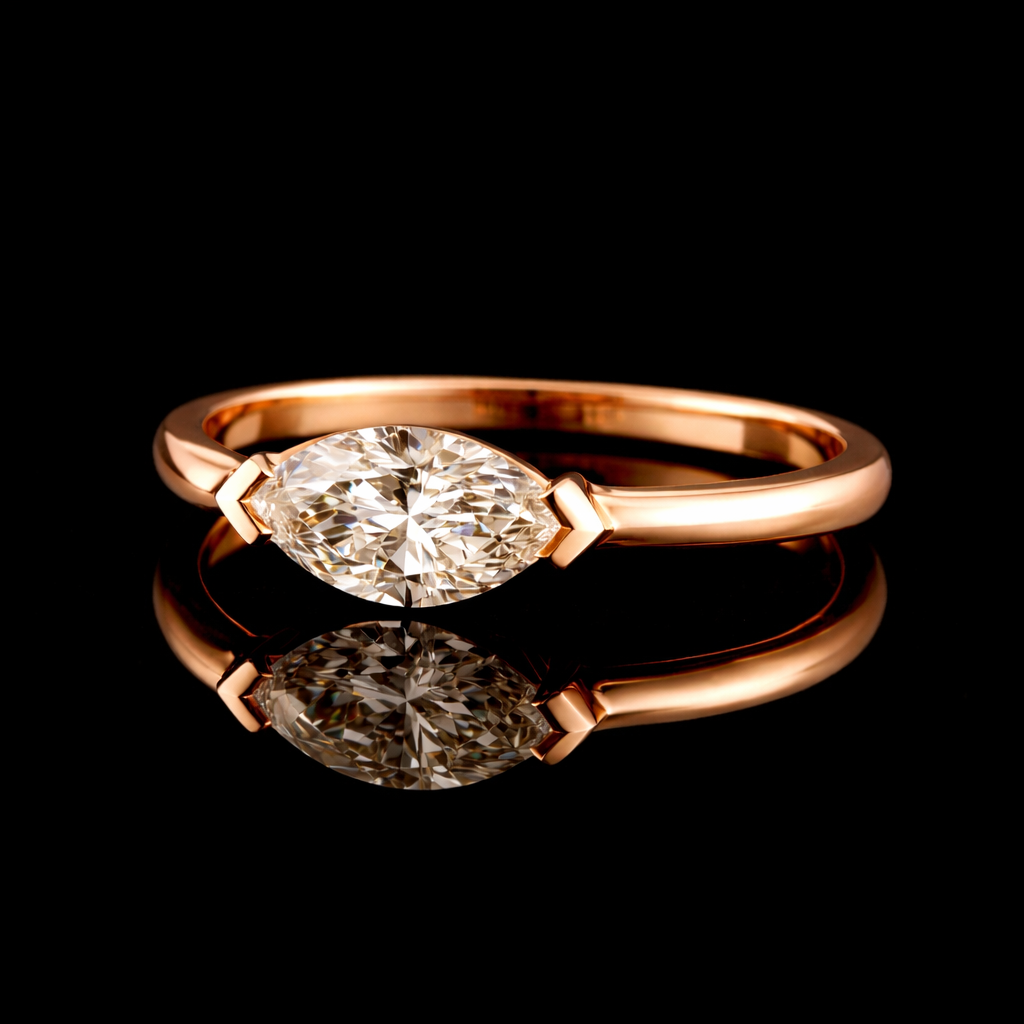 טבעת יהלום מעבדה 1.00 קראט bjdlp00119