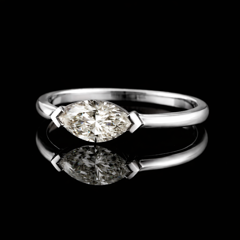 טבעת יהלום מעבדה 1.00 קראט bjdlp00119