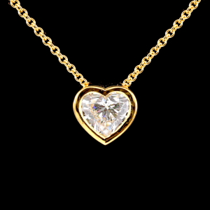 שרשרת לב יהלום מעבדה 1.00 קראט bjdlp00122