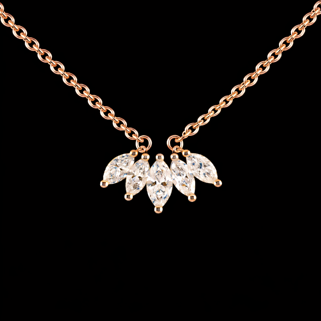 שרשרת יהלומי מעבדה - bjwdp000137