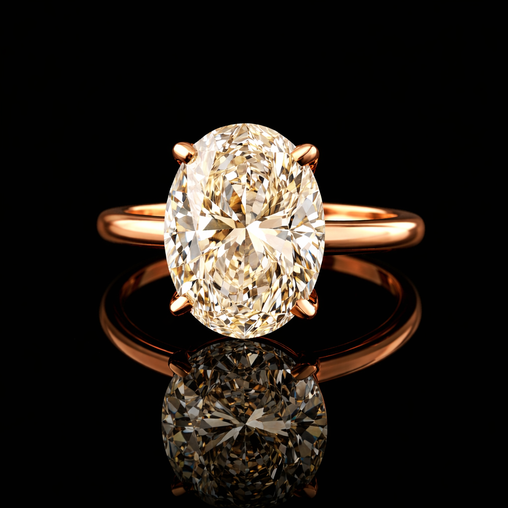 טבעת יהלום מעבדה 5.00 קראט - bjdlp00168