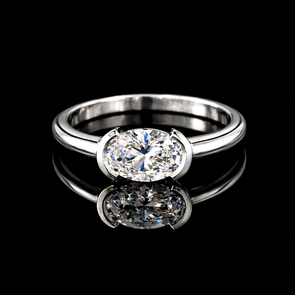 טבעת יהלום מעבדה 1.00 קראט bjdlp00159