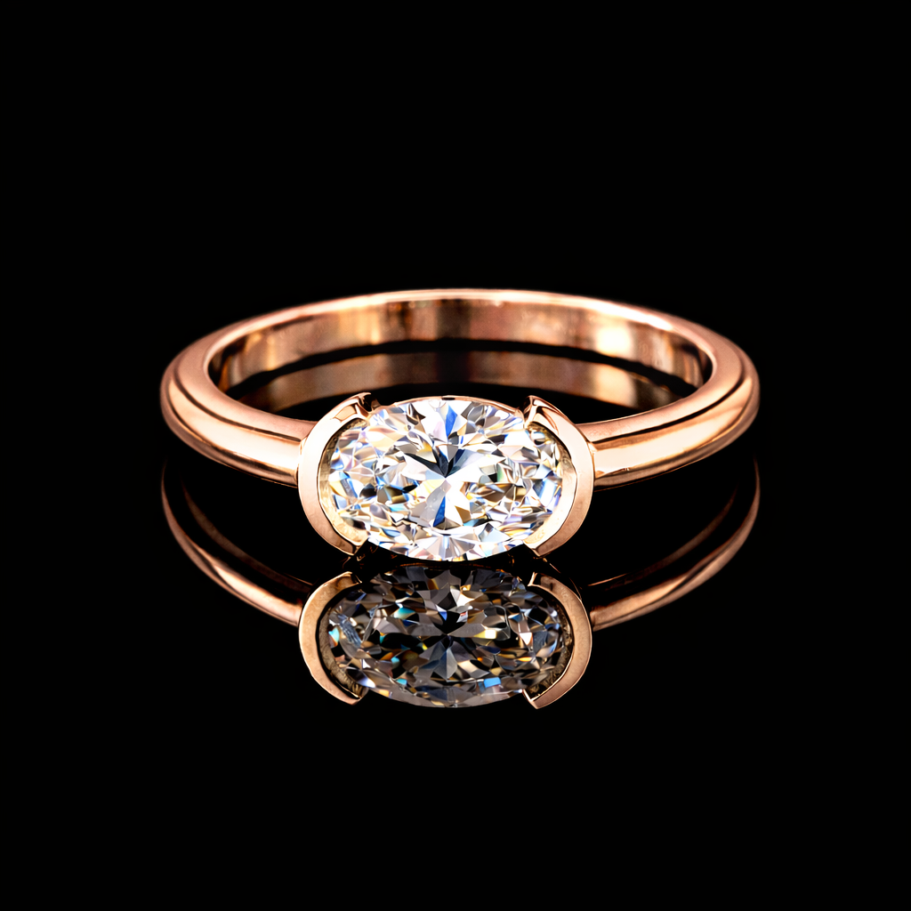 טבעת יהלום מעבדה 1.00 קראט bjdlp00159