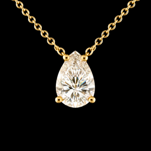 שרשרת יהלום מעבדה טיפה 1.50 קראט - bjwdr00100