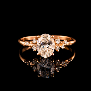 טבעת יהלומי מעבדה 1.00 קראט - bjdlp00175