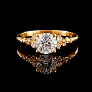 טבעת יהלומי מעבדה 1.00 קראט - bjdlp00177