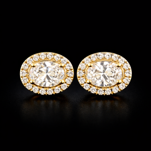 עגילי יהלומי מעבדה bjdlp00185