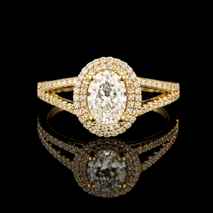 טבעת יהלומי מעבדה – bjdlp00200