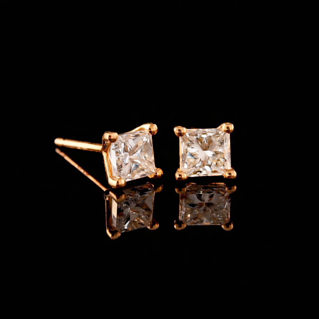 עגיל יהלומי מעבדה 2.00 קראט - bjwde000192