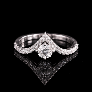 טבעת יהלומי מעבדה - bjwdr000219