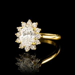 טבעת דיאנה יהלום מעבדה 1.50 קראט - bjwdr000211