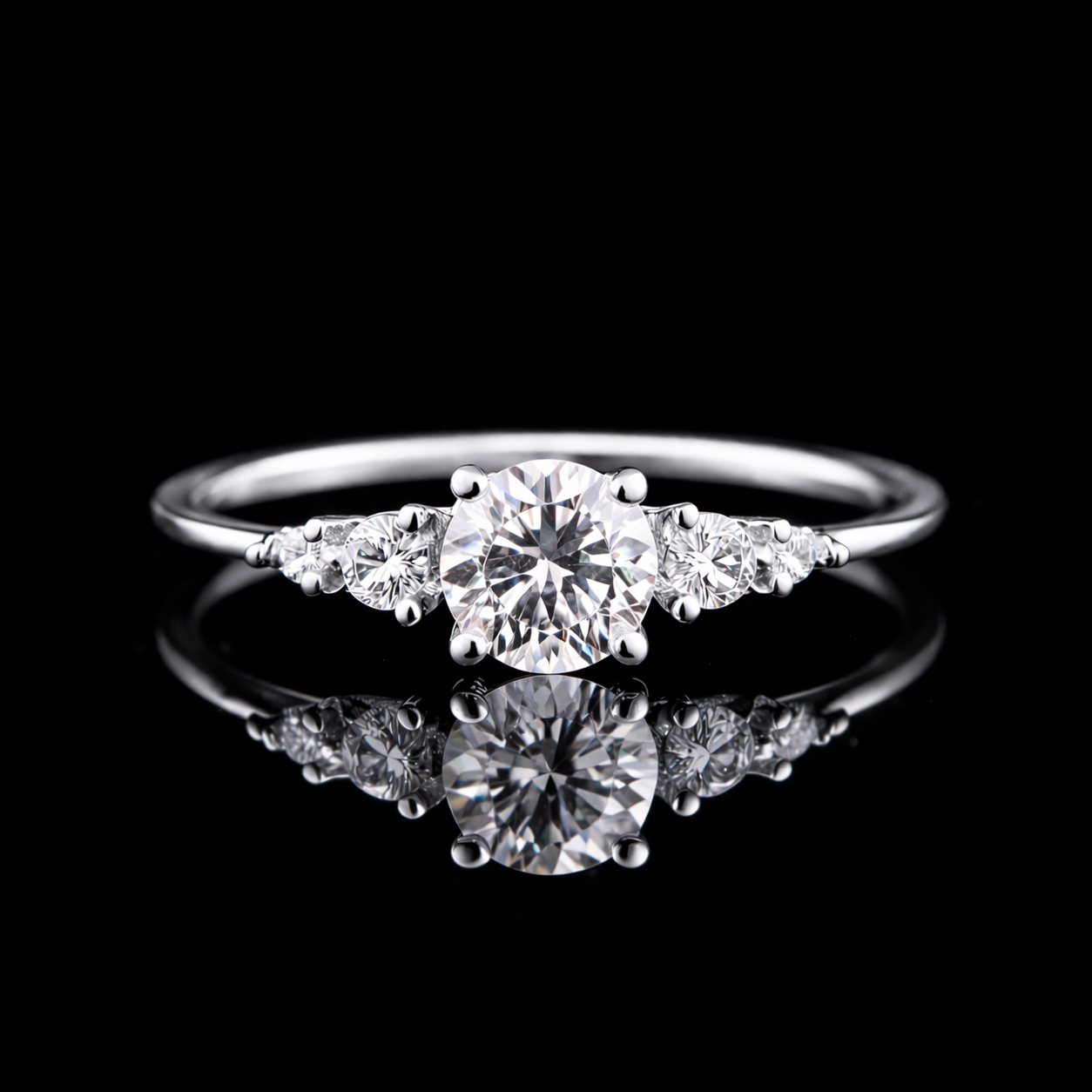 טבעת יהלומי מעבדה - bjwdr000237