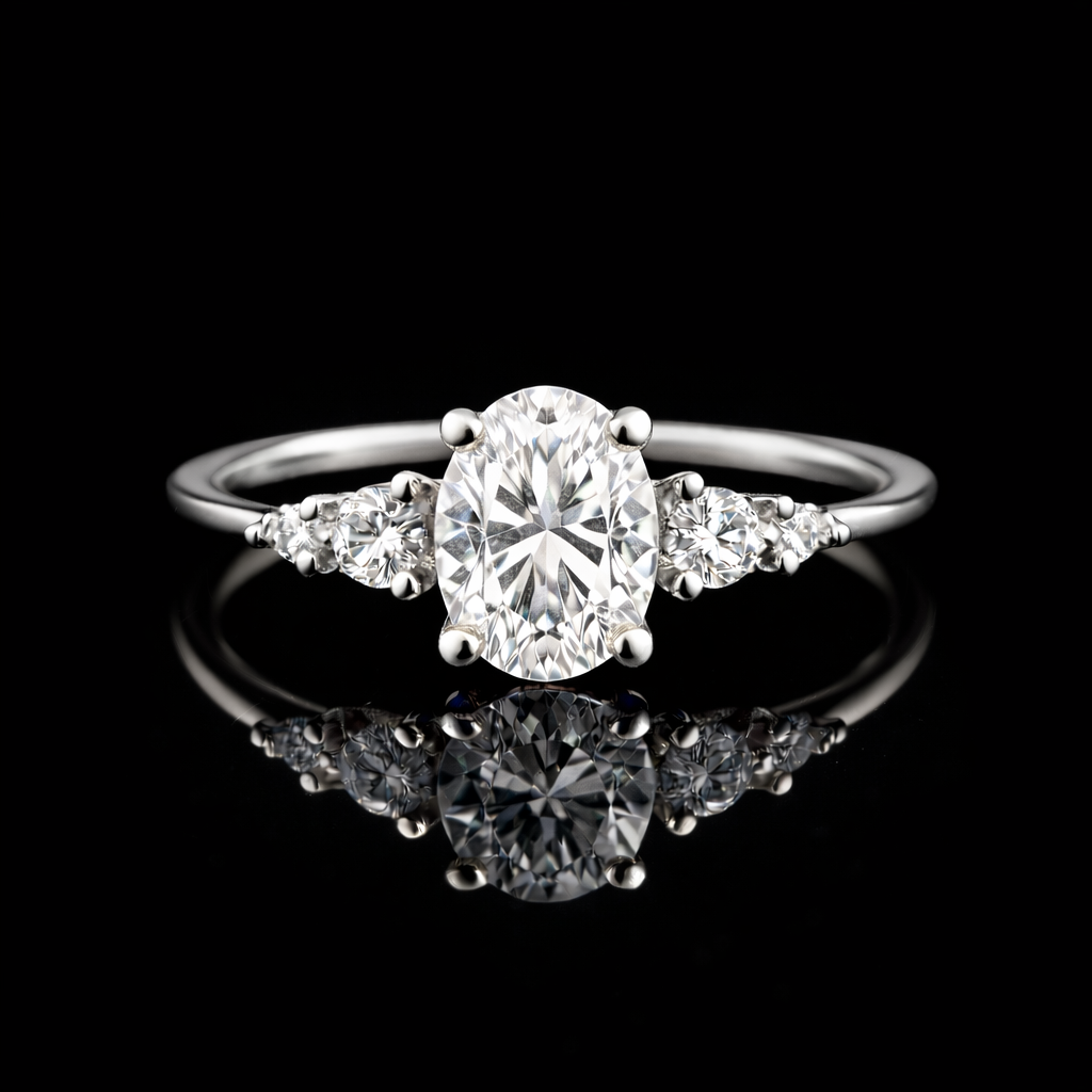 טבעת 1.25 קראט יהלומי מעבדה - bjwdr000236