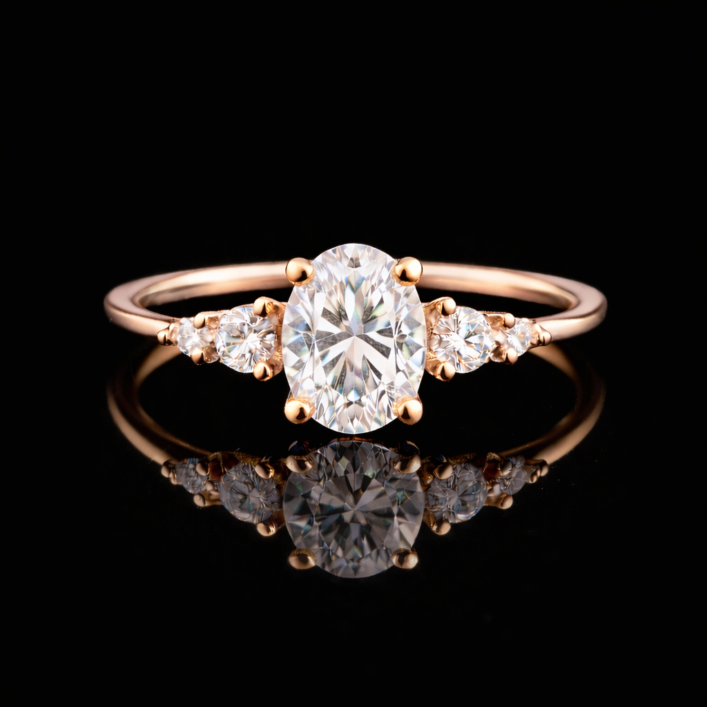 טבעת 1.25 קראט יהלומי מעבדה - bjwdr000236