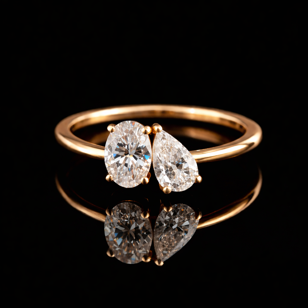 טבעת יהלומי מעבדה 1.00 קראט - bjwdr000232