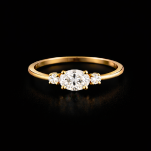 טבעת יהלומי מעבדה 0.60 נקודות - bjwdr000234