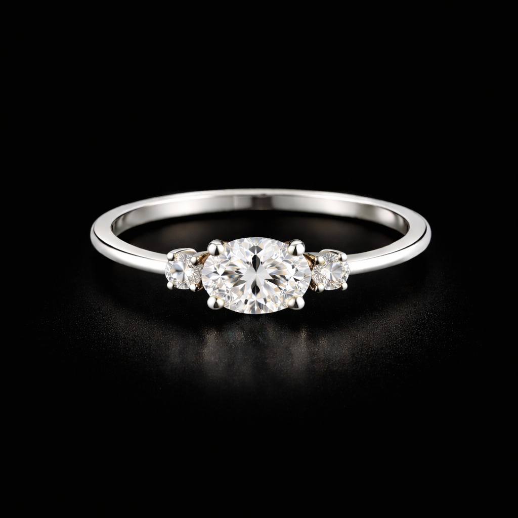 טבעת יהלומי מעבדה 0.60 נקודות - bjwdr000234