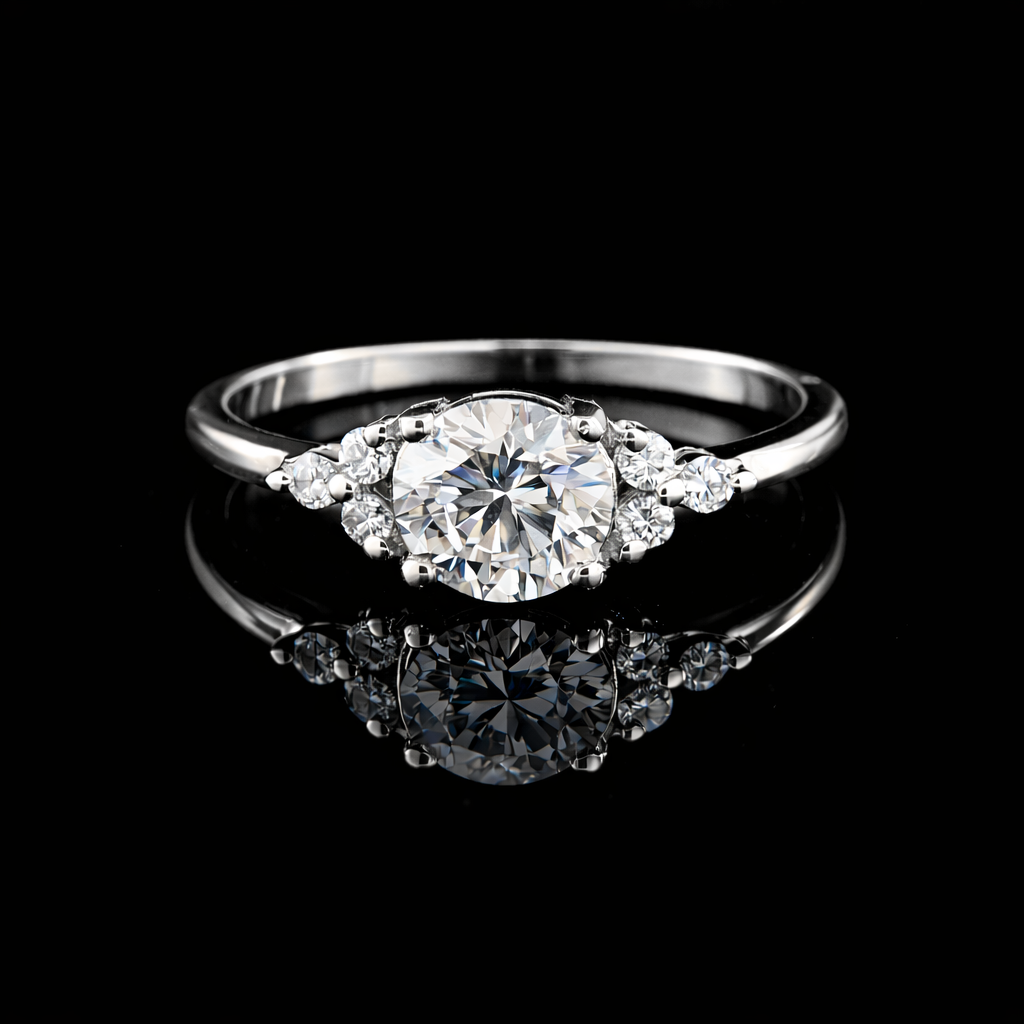 טבעת יהלומי מעבדה 0.70 נקודות - bjwdr000254