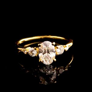 טבעת 2.30 קראט יהלומי מעבדה - bjwdr000271