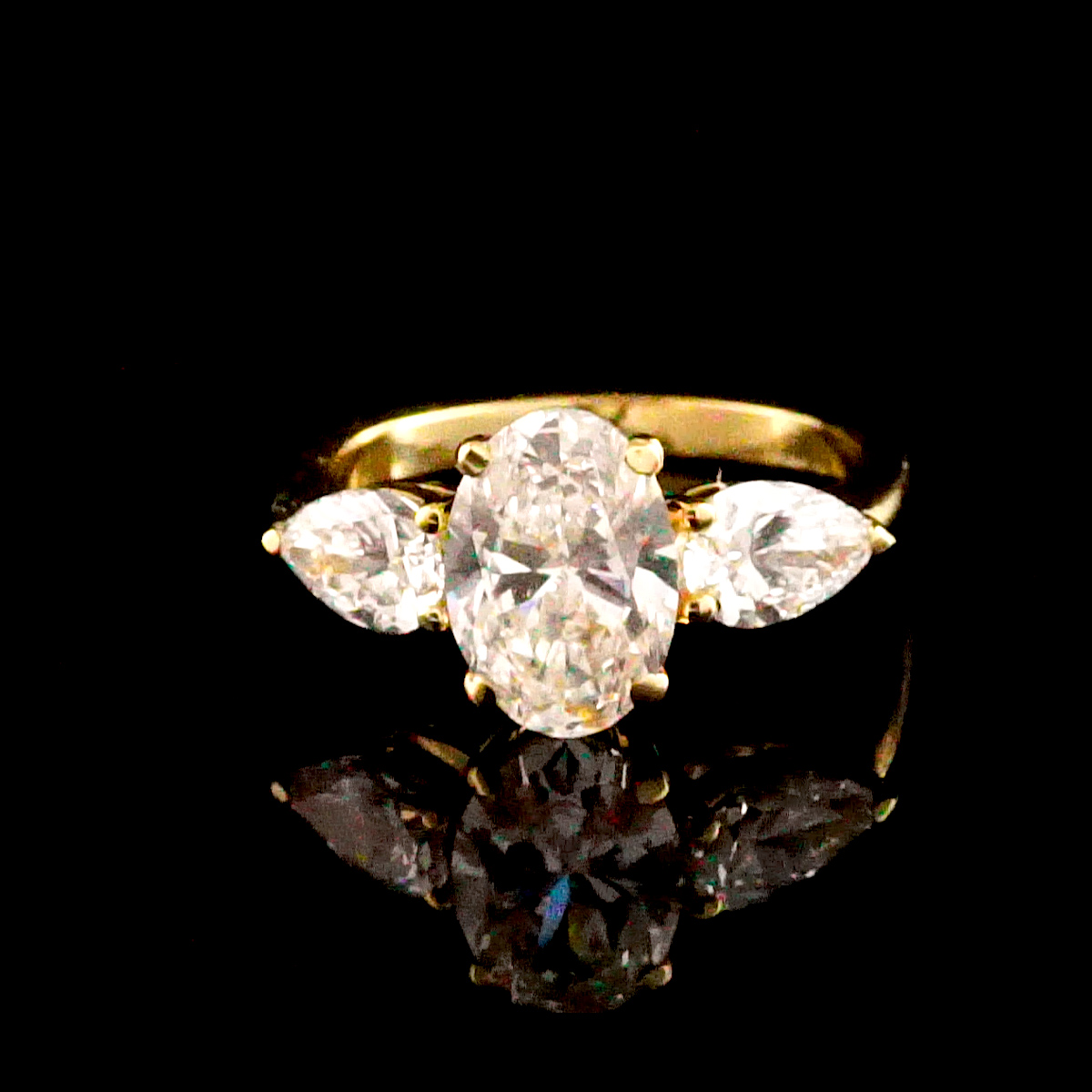 טבעת יהלומי מעבדה 3.00 קראט - bjwdr000264