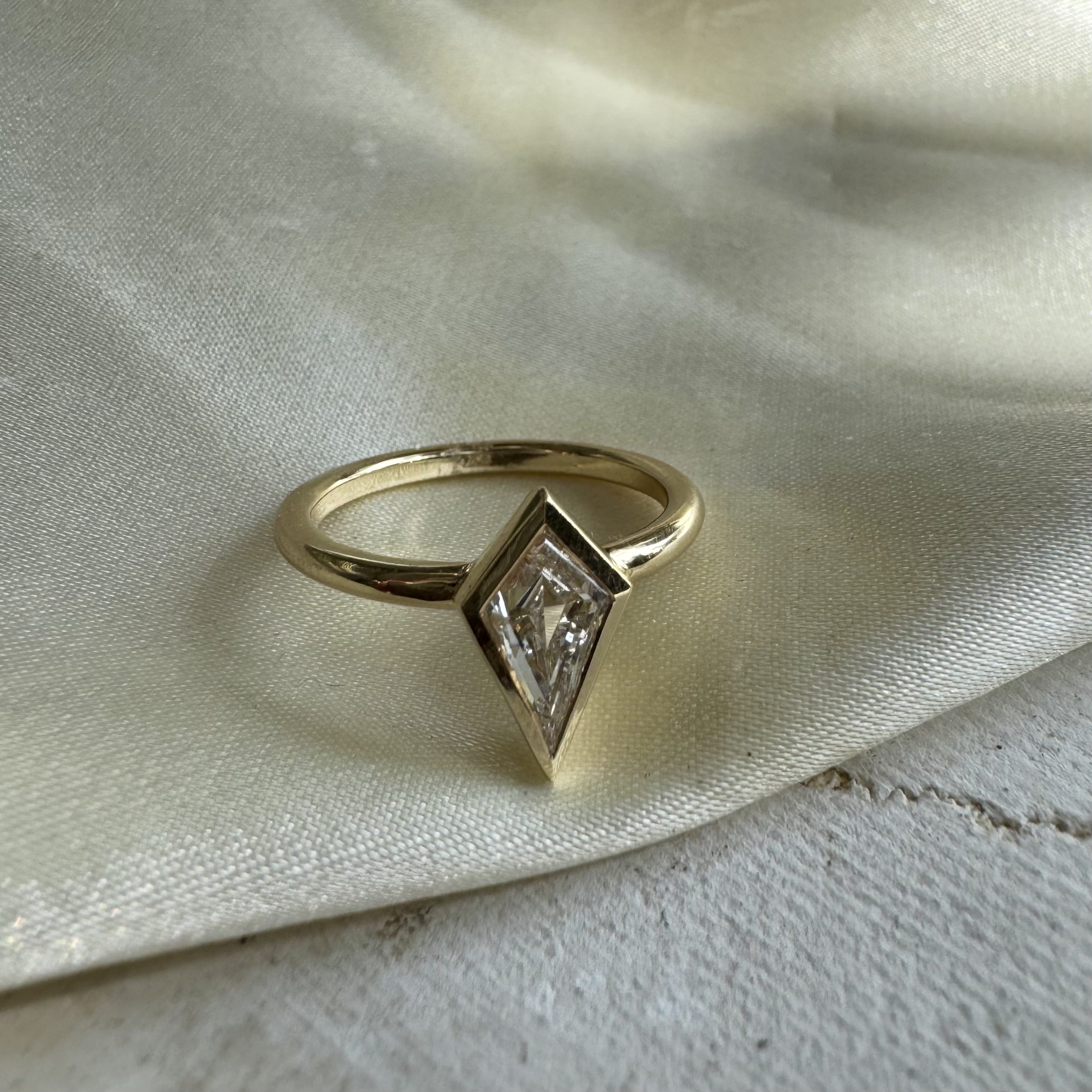 טבעת יהלום מעבדה 1.00 קראט - bjwdr000263