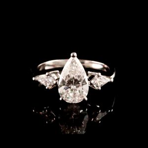 טבעת יהלומי מעבדה 2.00 קראט - bjwdr000297 - תעודת IGI