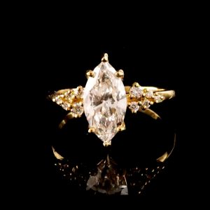 טבעת יהלומי מעבדה 2.00 קראט - bjwdr000299 - תעודת IGI