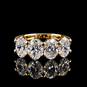 טבעת יהלומי מעבדה 4.00 קראט - bjwdr000303