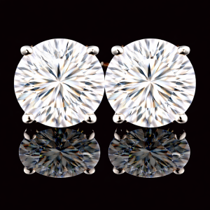 עגילי סולייטר 6.00 קראט יהלומי מעבדה - תעודת IGL bjdlp00344