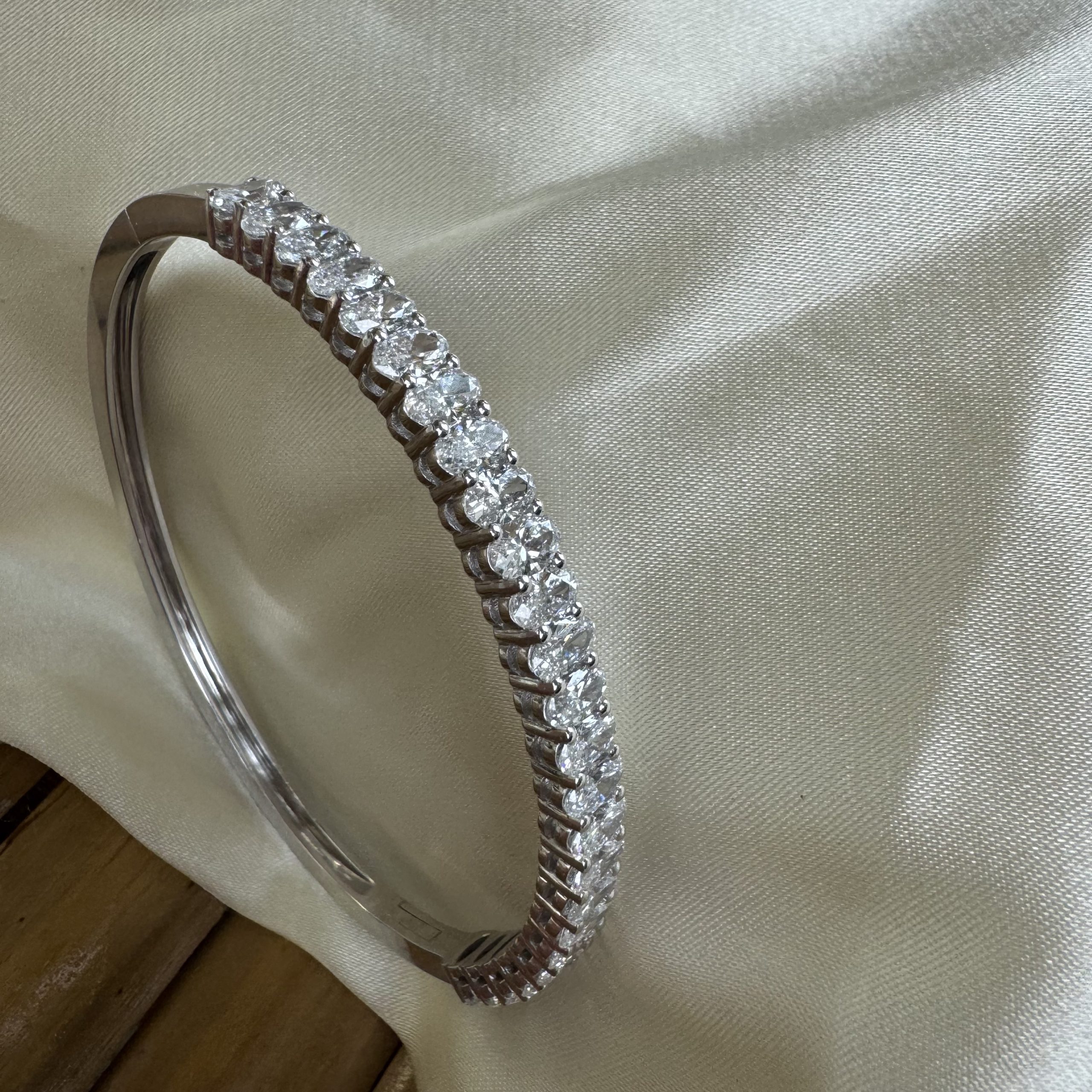 צמיד בנגל 5.00 קראט יהלומי מעבדה bjdlp00288