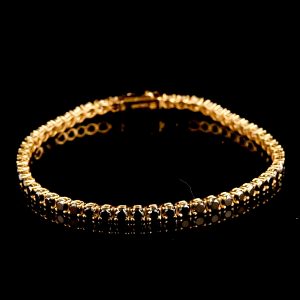 צמיד יהלומים שחורים 7.00 קראט bjwdb000315