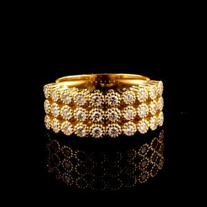 טבעת יהלומי מעבדה - bjwdr000309