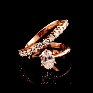 טבעת יהלומי מעבדה bjwdr000321