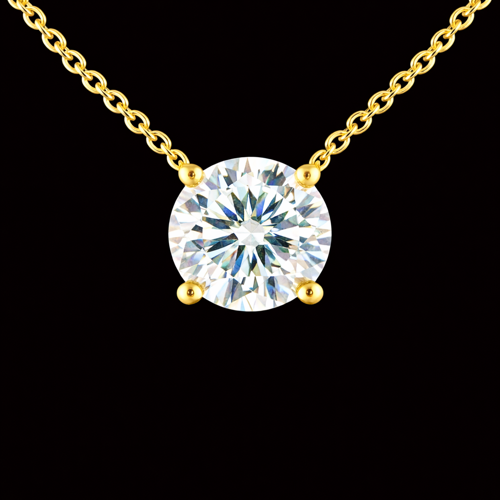 שרשרת יהלום מעבדה מרחף 1.50 קראט bjdlp00323