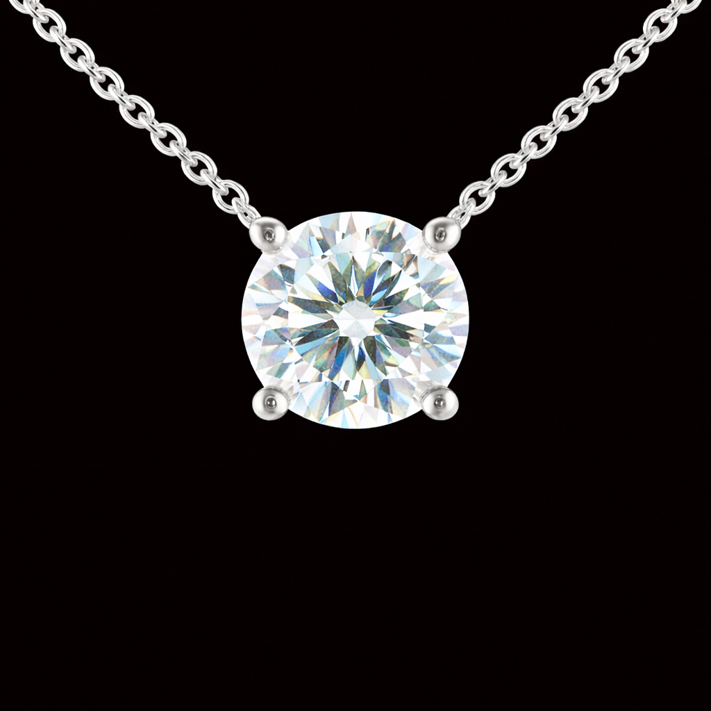 שרשרת יהלום מעבדה מרחף 1.50 קראט bjdlp00323