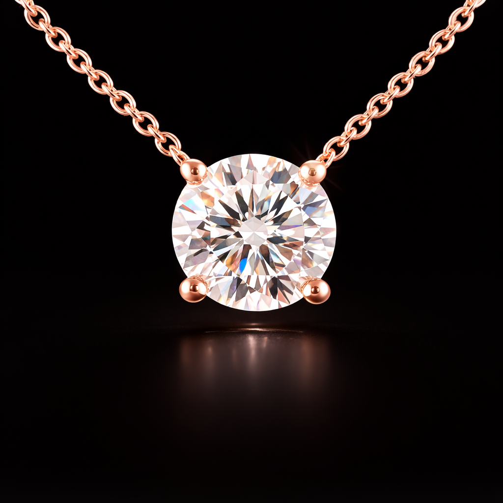 שרשרת יהלום מעבדה מרחף 1.50 קראט bjdlp00323