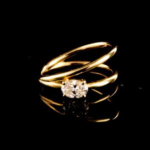 טבעת 0.50 נקודות יהלום מעבדה bjwdr000355 - תעודת IGL