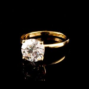 טבעת 3.00 קראט יהלום מעבדה bjwdr000361 תעודת IGL