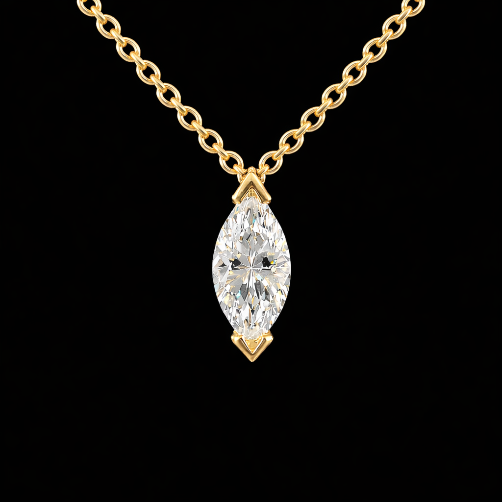 שרשרת יהלום 1.00 קראט מעבדה - bjwdr000385